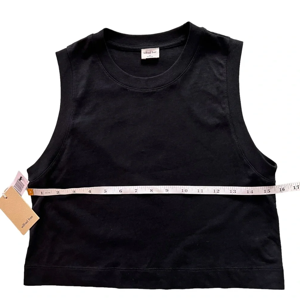 ARITZIA Wilfred Free Weekend Tank Black Size XXS - Picture 5 of 10